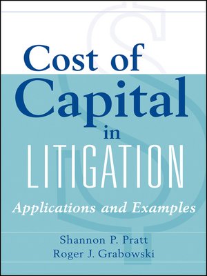 cover image of Cost of Capital in Litigation